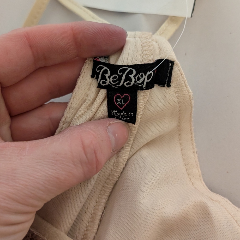 NWT BeBop Cream Sleeveless Top - Picture 5 of 8